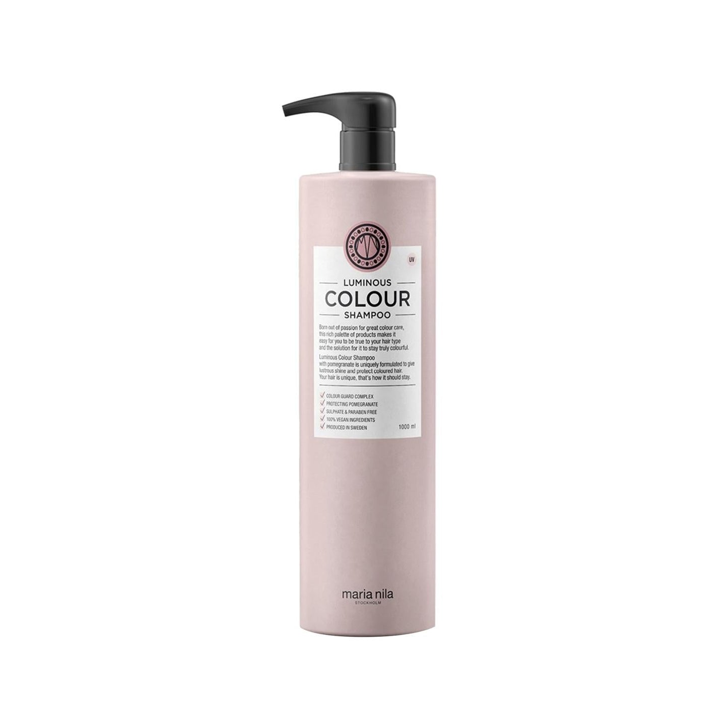 Maria Nila Luminous Color Sulfate-Free Shampoo for Color-Treated Hair - 1000 ml