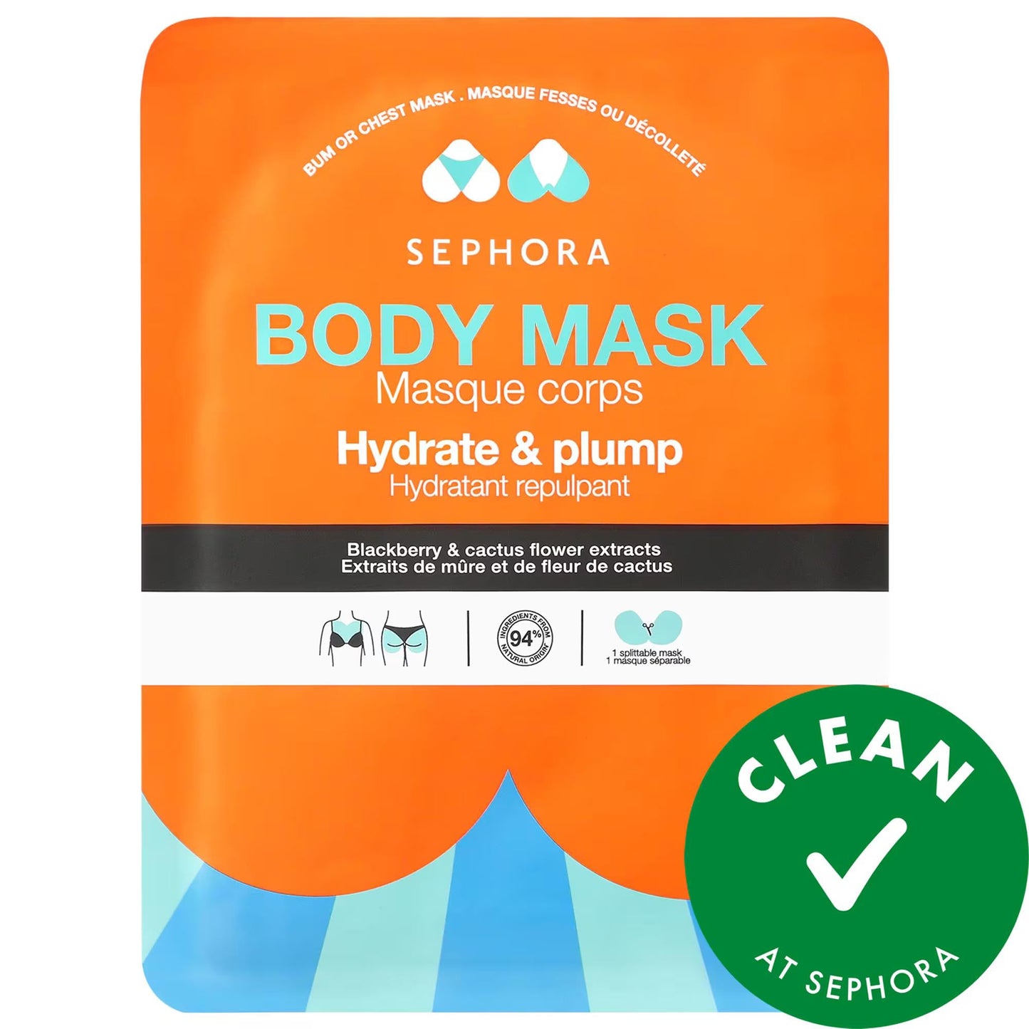 Hydrate & Plump: Body Mask for Chest and Bum - Vegan, Firming, & Clean Beauty Treatment