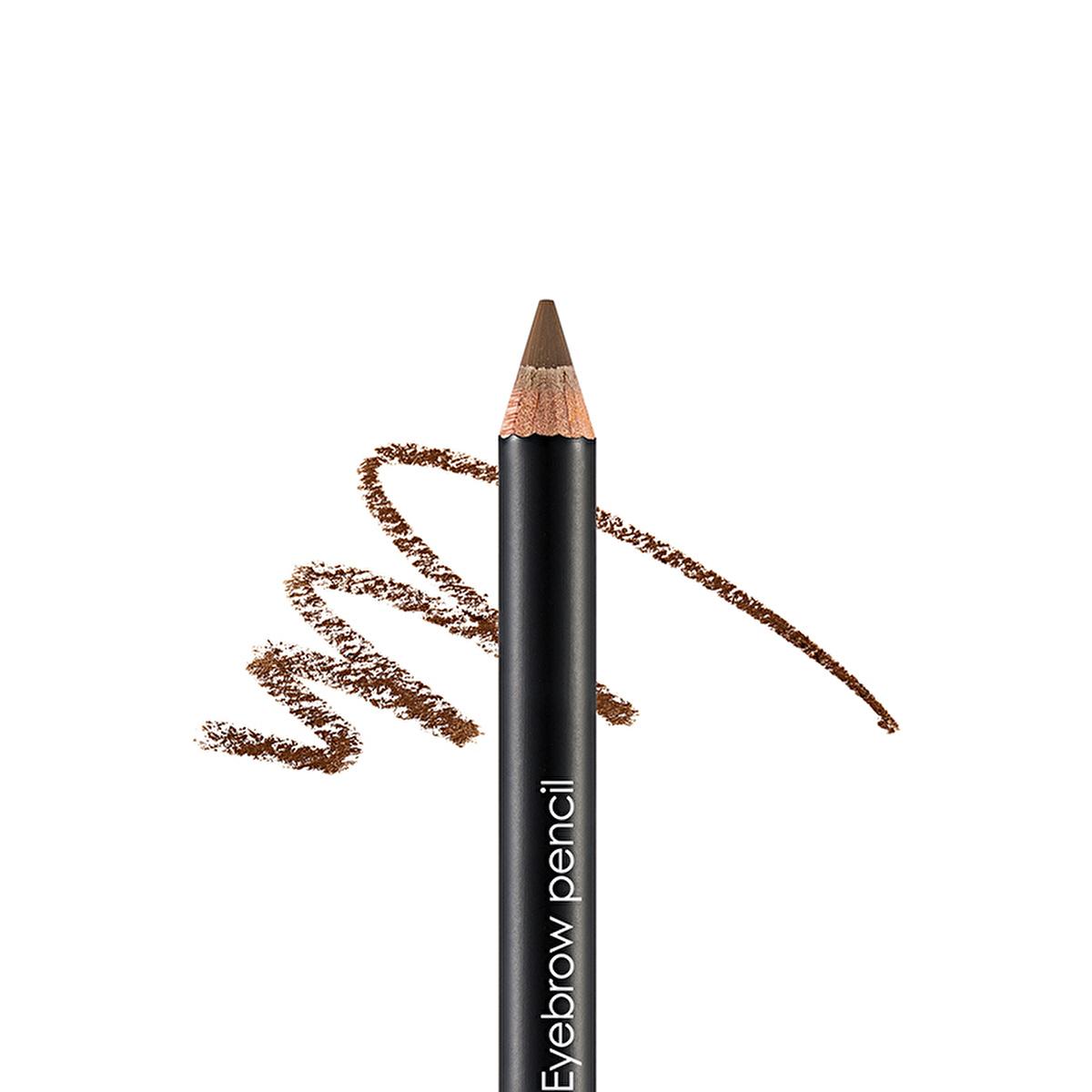 Flormar Eyebrow Pencil with Soft Tip and Built-in Brush - 401 Beige, Natural Eyebrow Makeup