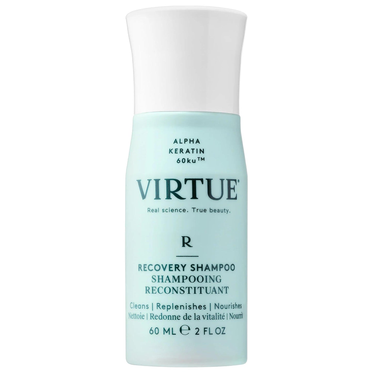 Virtue Hydrating Recovery Shampoo: Repairs Dry, Damaged & Color-Treated Hair | Sulfate-Free, Vegan, Cruelty-Free - For Soft, Manageable Hair
