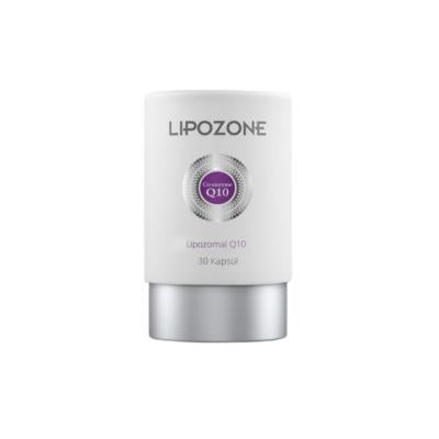 Lipozone - Lipozomal Coenzyme Q10 100mg Dietary Supplement, Gluten-Free & Lactose-Free, Antioxidant Support for Adults & Children Over 11