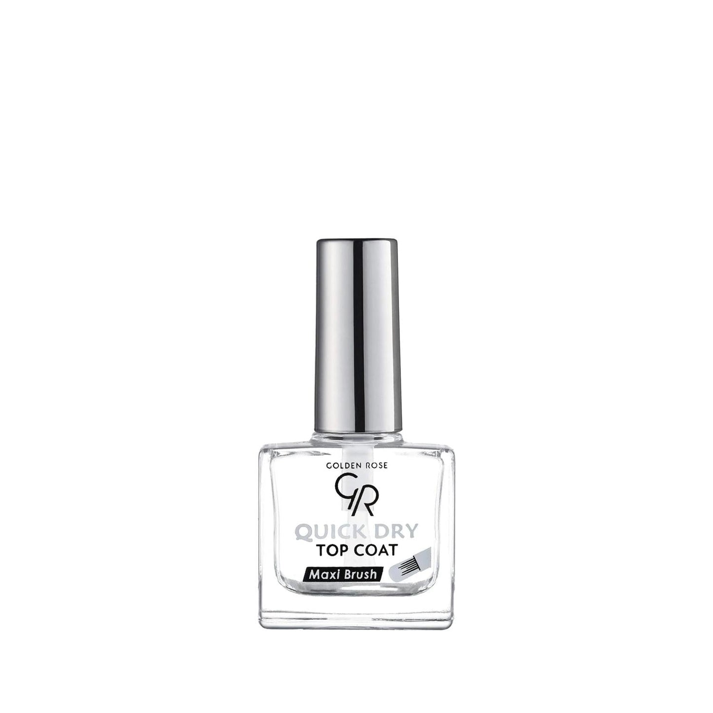Golden Rose Quick Dry Top Coat - Fast Drying Nail Polish Solution for Salon-Quality Finish