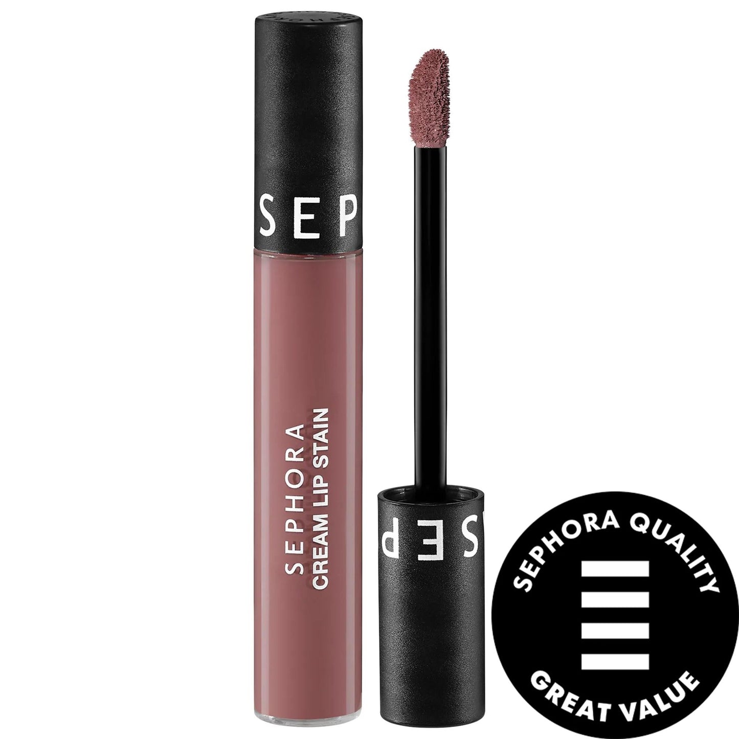 Glossier Cream Lip Stain 10HR Liquid Lipstick - Long-Lasting Hydrating Lip Color