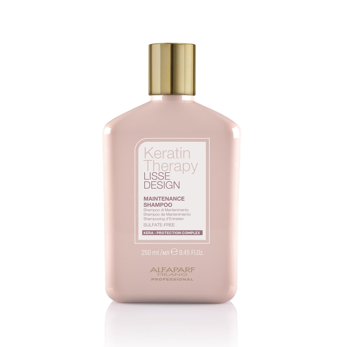 Alfaparf Keratin Therapy Lisse Design Keratin Shampoo - 250ml, Repairs & Nourishes Damaged Hair