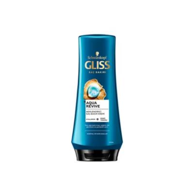 Gliss Hair Cream Aqua Revive 360 ml - Moisturizing Hair Care with Hyaluronic Acid & Seaweed