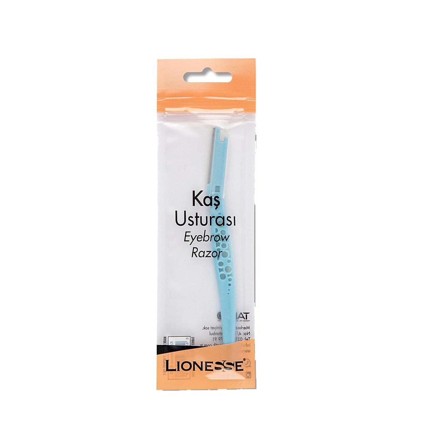 Lionesse Eyebrow Razor 4215 - Precise Grooming Tool for Shaping Eyebrows