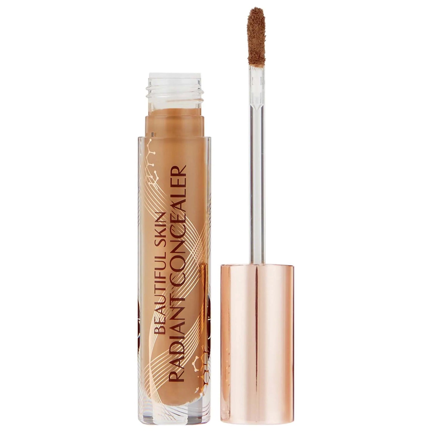 Charlotte Tilbury Beautiful Skin Hyaluronic Acid Waterproof Concealer - Long-Lasting, Medium to Full Coverage, Skincare-Infused Makeup