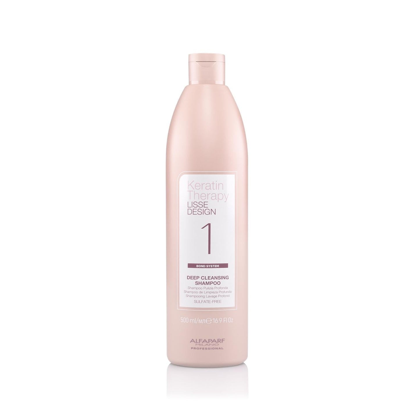 Alfaparf Keratin Therapy Lisse Design No:1 Keratin Shampoo - Pre-Keratin Treatment Hair Care for Smoother, Healthier Hair