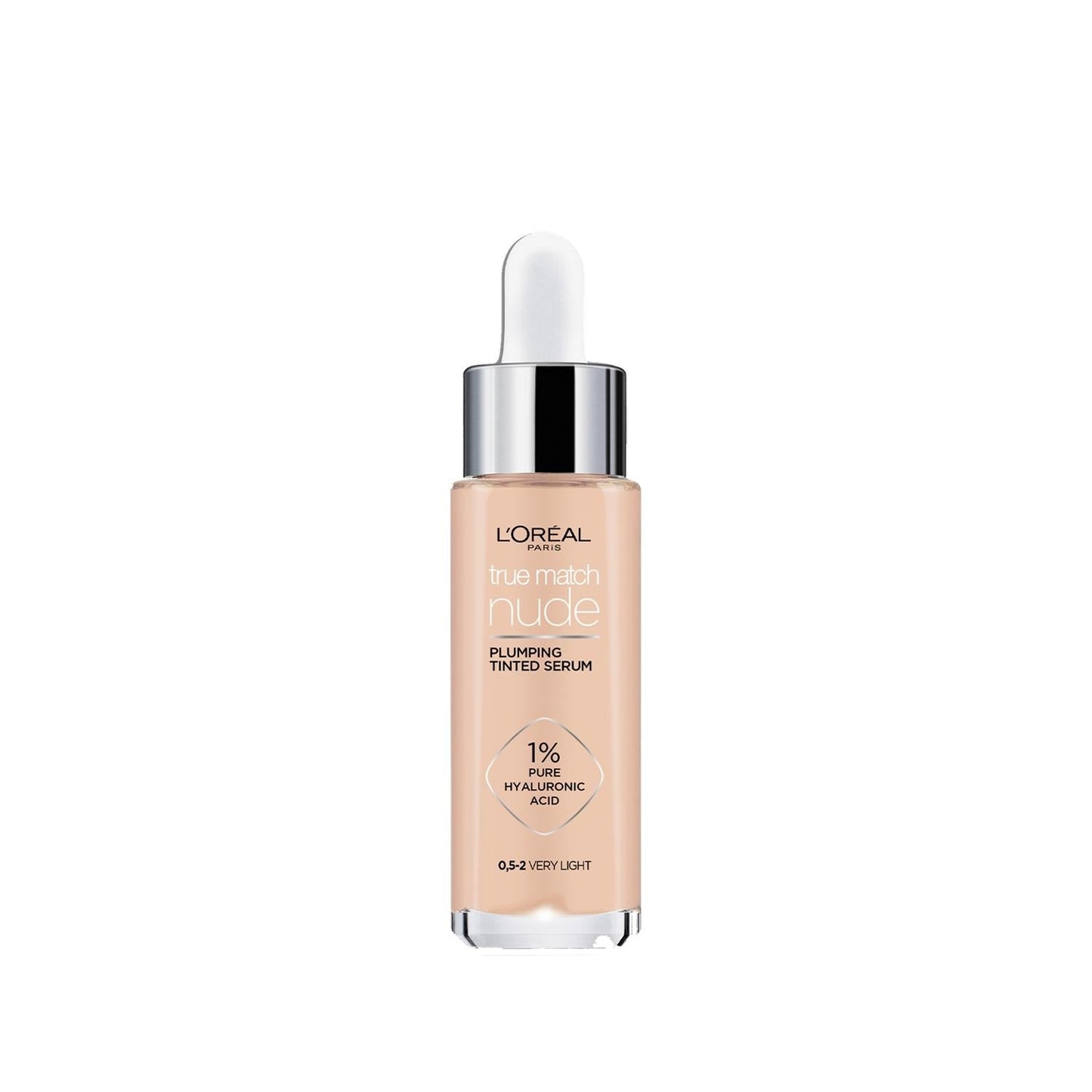 Loreal Paris True Match Foundation Serum - Natural Coverage for Sensitive Skin, Very Light Shade