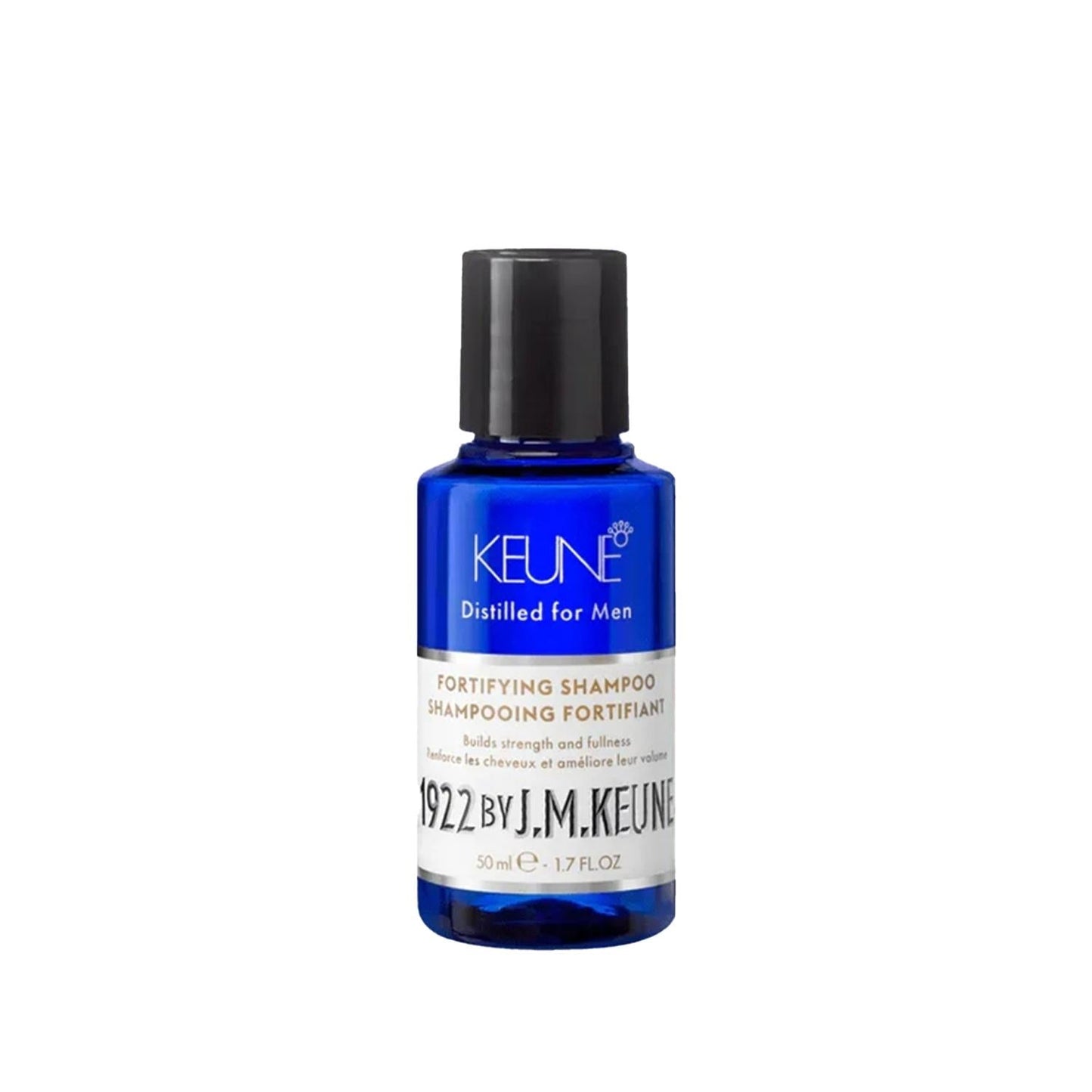 Keune Man 1922 Fortifying Shampoo - Strengthens & Nourishes Men's Hair, Travel-Sized 1.69 fl oz