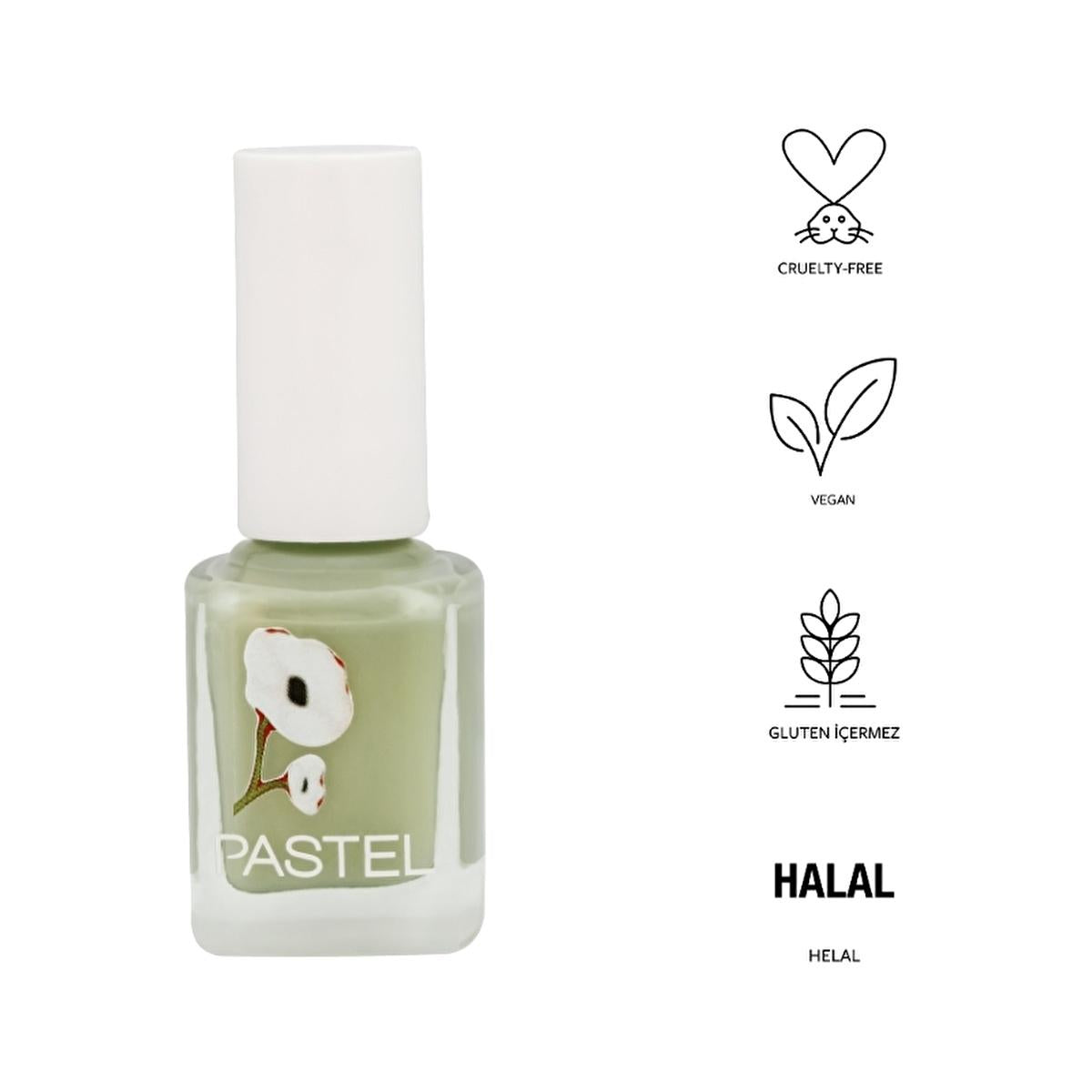 Pastel Nail Polish 412 - Long-Lasting Nail Polish with Glossy Finish