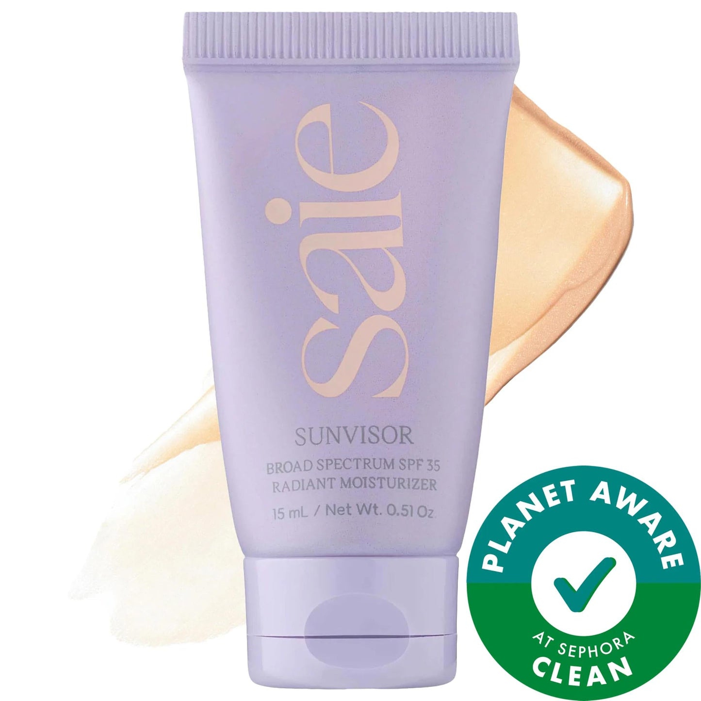 Sunvisor Radiant Moisturizing Face Sunscreen SPF 35 - Mineral, Reef-Safe, Cruelty-Free