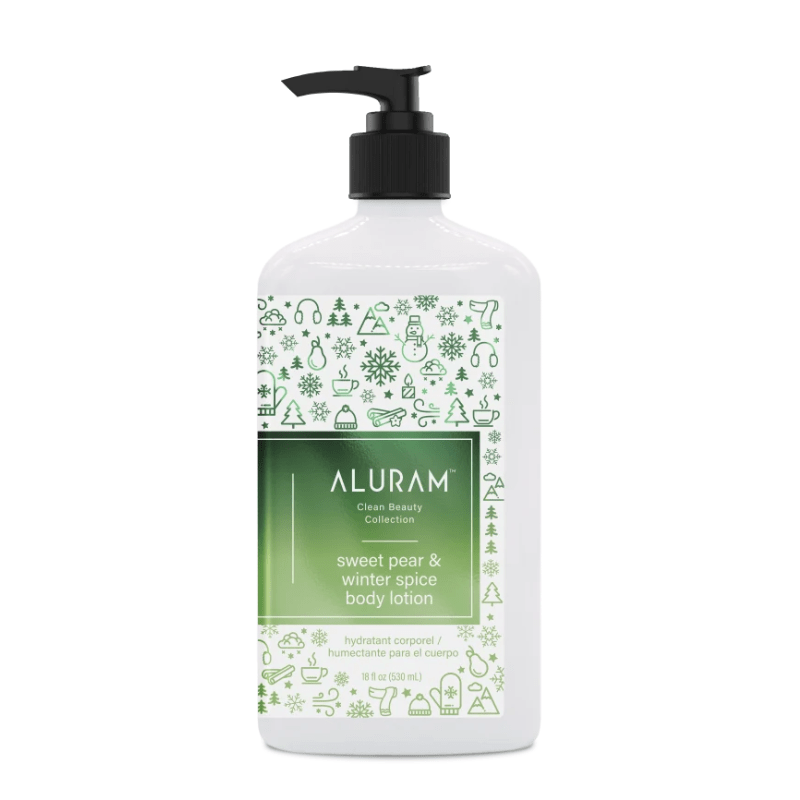 Aluram Sweet Pear & winter Spice Lotion 18oz - M2G