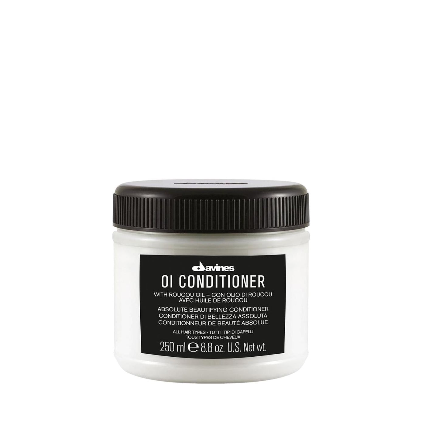 Davines OI Hair Care Cream for All Hair Types - Nourishing, Moisturizing Treatment, 8.45 fl oz