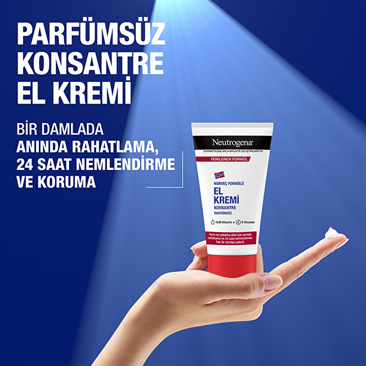 Neutrogena Norwegian Formula Hand Cream - Fragrance-Free, 24-Hour Moisturization for Dry Hands