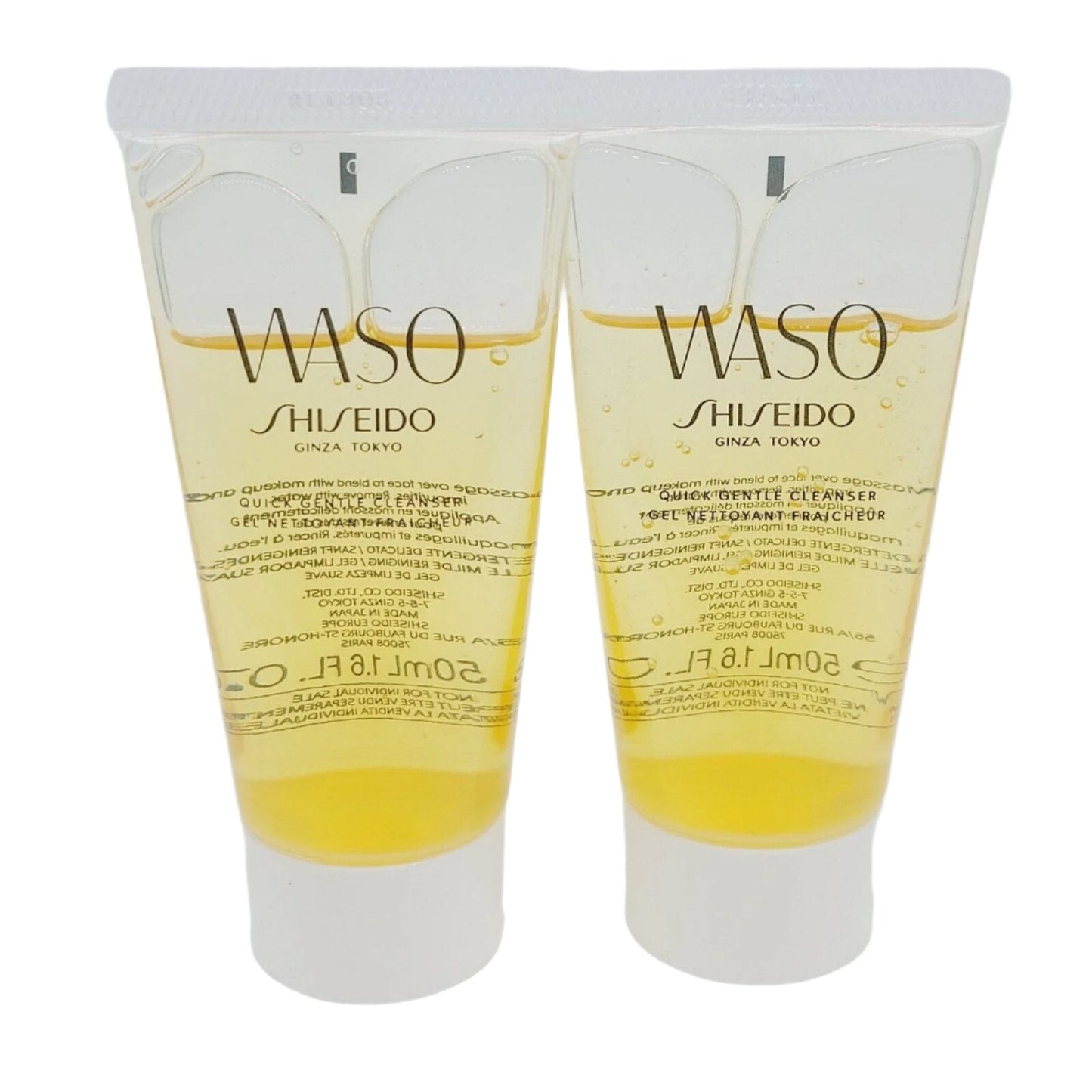 SHISEIDO Waso Quick Gentle Cleanser 1.6oz (2 Pack) - New - M2G