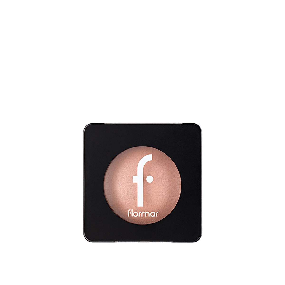 Flormar Baked Blush-On: Peachy Bronze - High Pigment, Semi-Matte Finish, Vitamin E Infused for Radiant & Healthy Skin