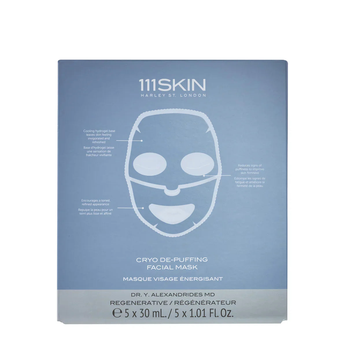 111SKIN Cryo De-Puffing Facial Mask Set Box - M2G