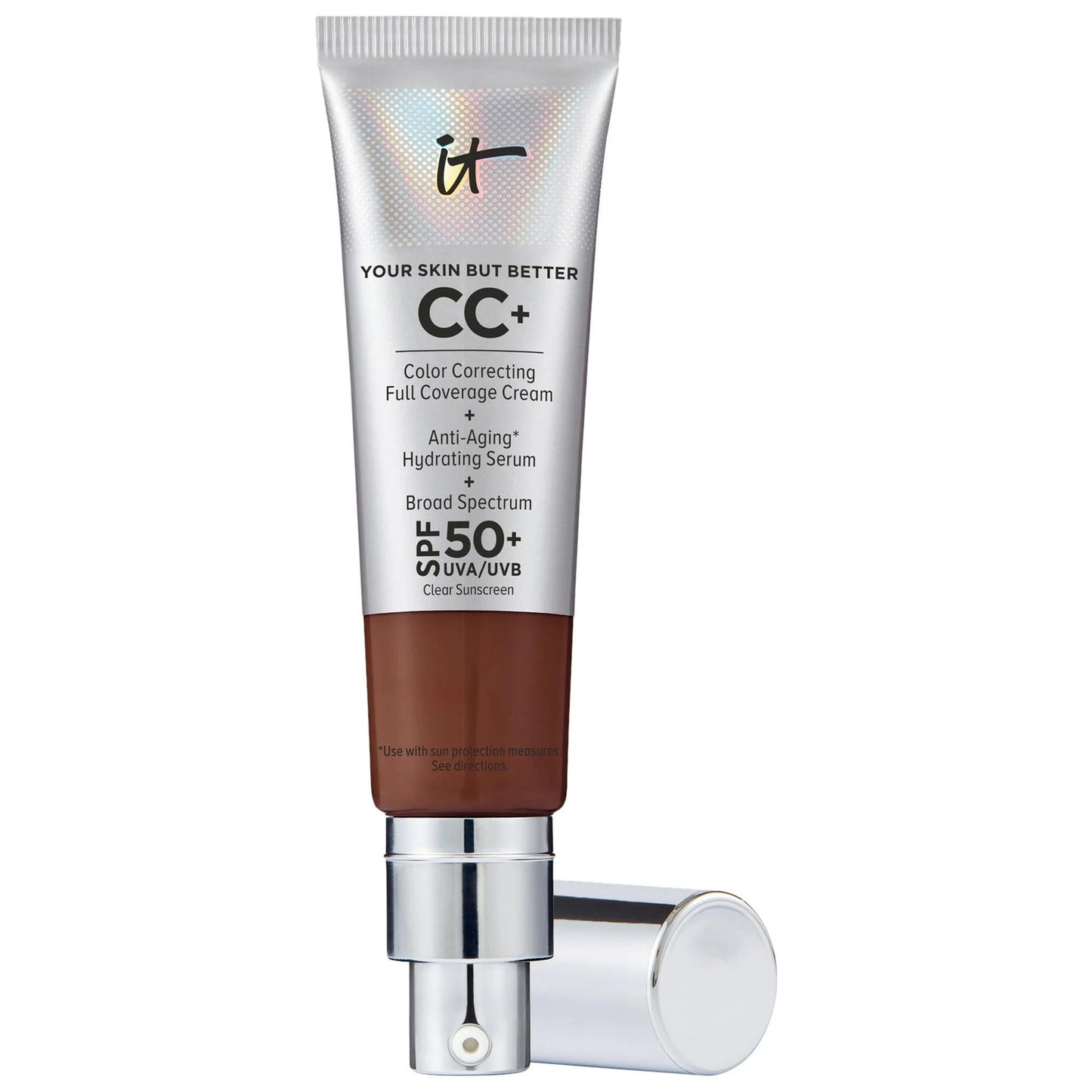 CC+ Cream: Full Coverage Color Correcting Foundation with SPF 50+ | Anti-Aging, Hydrating, Flawless Skin