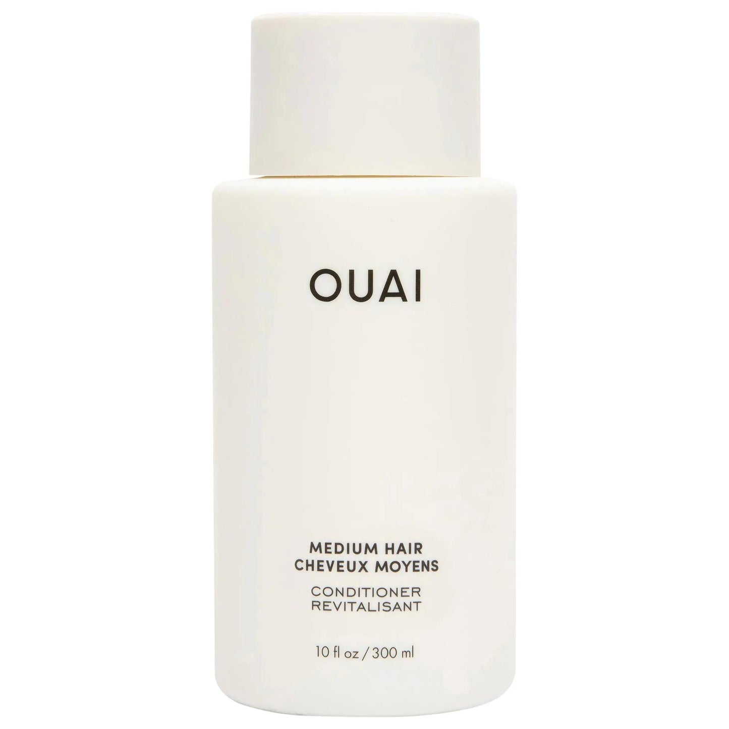 OUAI Medium Hair Conditioner - Color-Safe, Hydrating, Anti-Frizz, and Shine Enhancing for Coily, Curly, Straight, and Wavy Hair