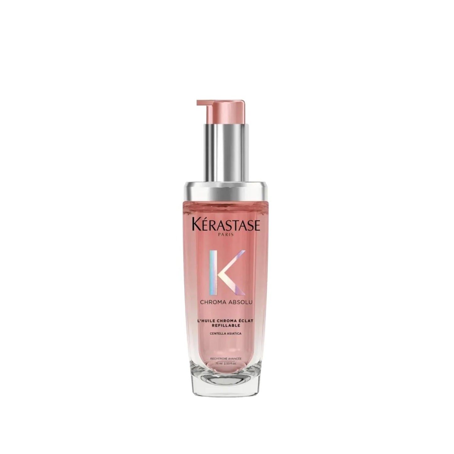 Kerastase Chroma Absolu L'Huile Chroma Eclat Hair Oil for Colored Hair - Luxurious Nourishment & Protection - 75ml Refill