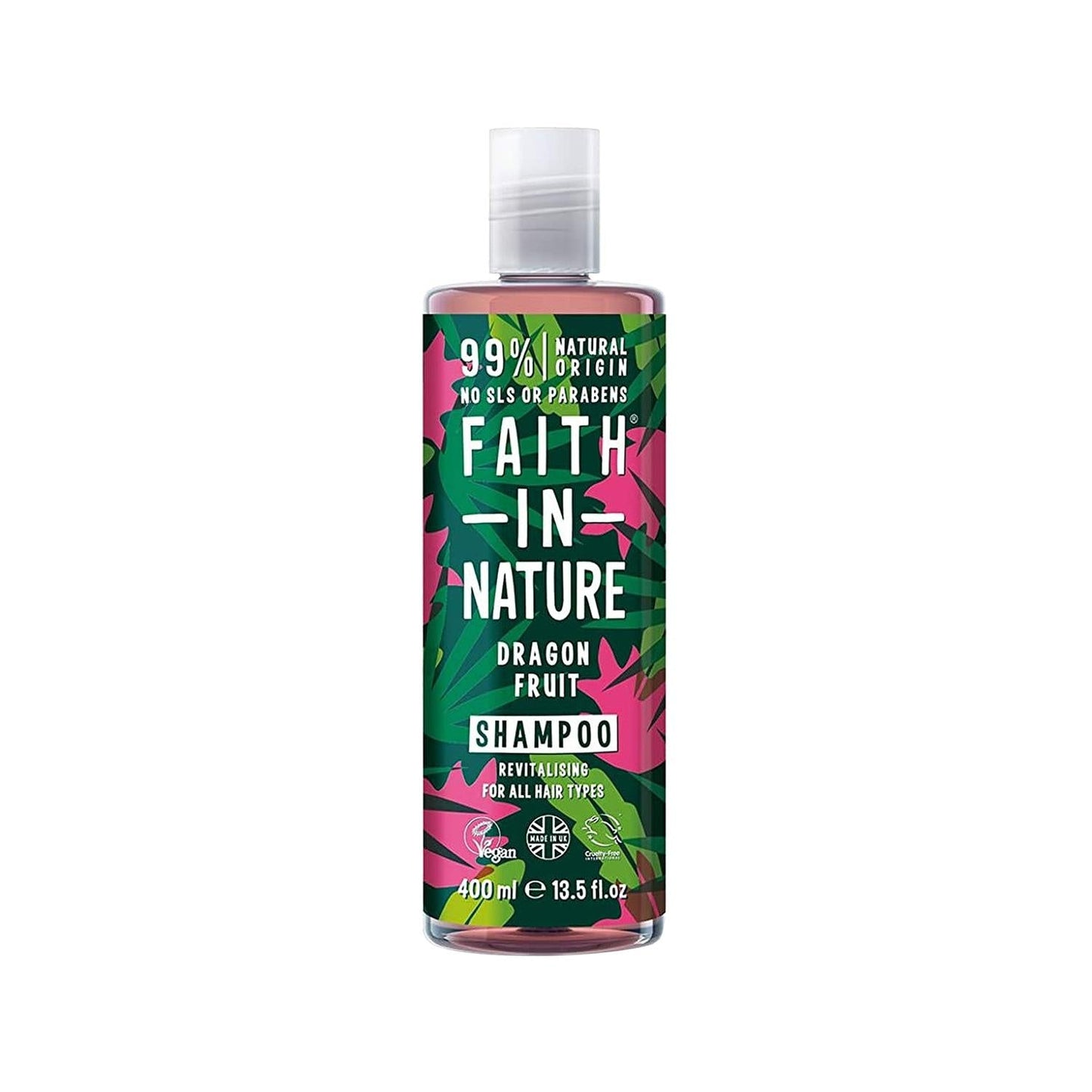 Faith In Nature Dragon Fruit Revitalizing Shampoo for All Hair Types - 13.53 fl oz Natural Hair Care