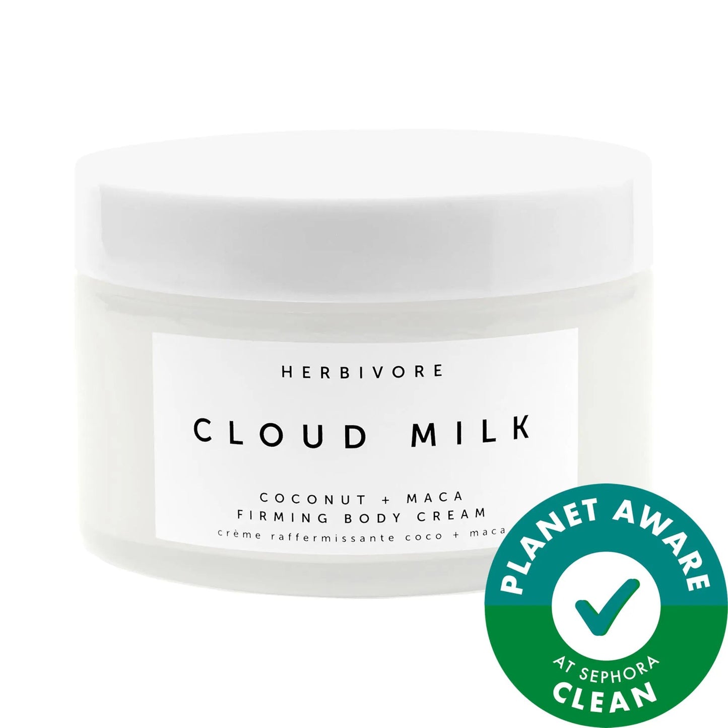 Cloud Milk - Coconut + Maca Firming Body Cream, Vegan Body Moisturizer for Dry Skin, Hydrating & Firming Body Lotion