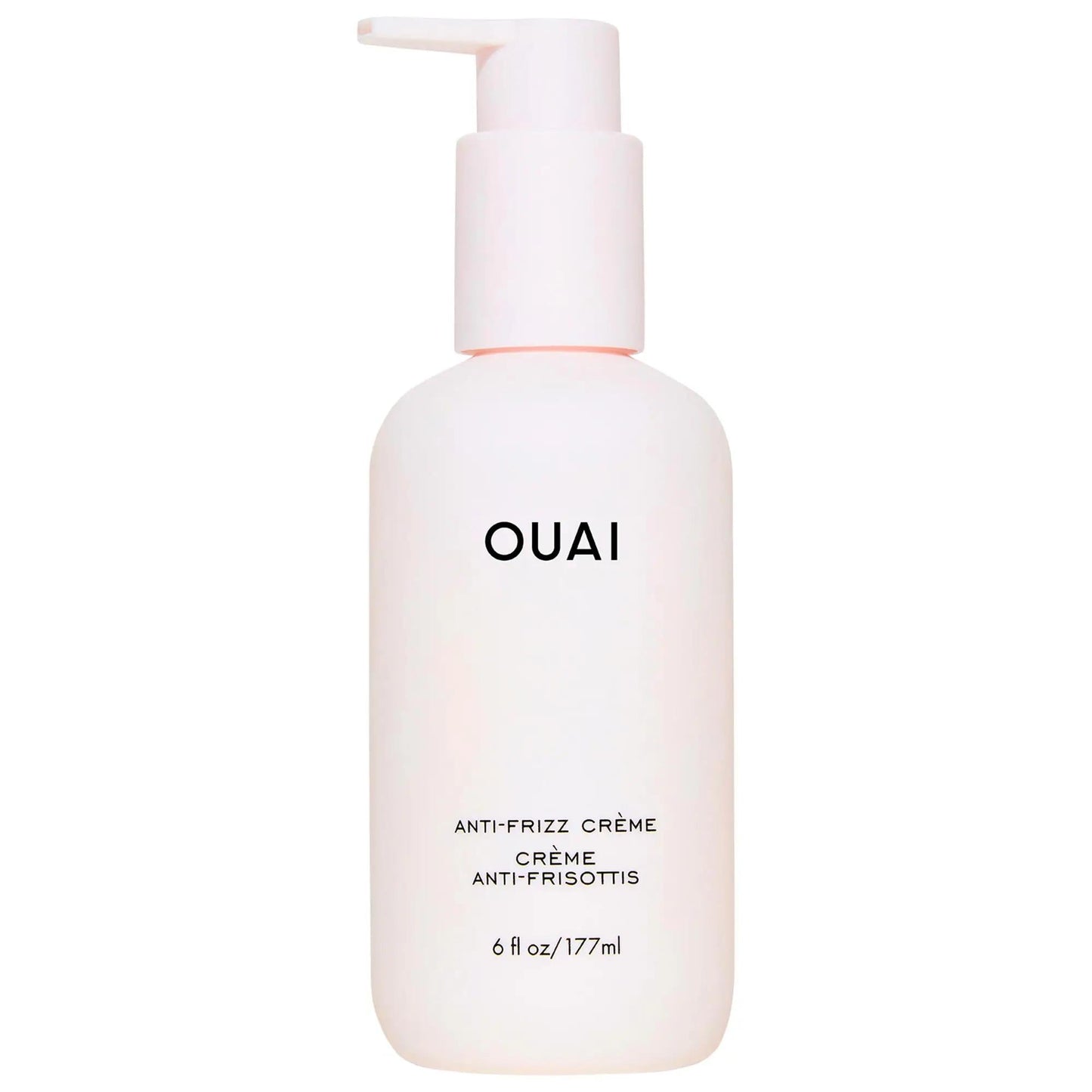 OUAI Anti-Frizz Hair Cream: 72-Hour Frizz Control & Heat Protectant - Vegan, Gluten-Free Styling for Smooth, Shiny Hair