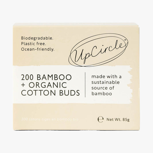 Organic Bamboo Cotton Buds - 200 Pieces - M2G