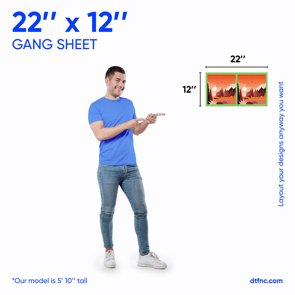 DTF Transfers - Upload Your Gang