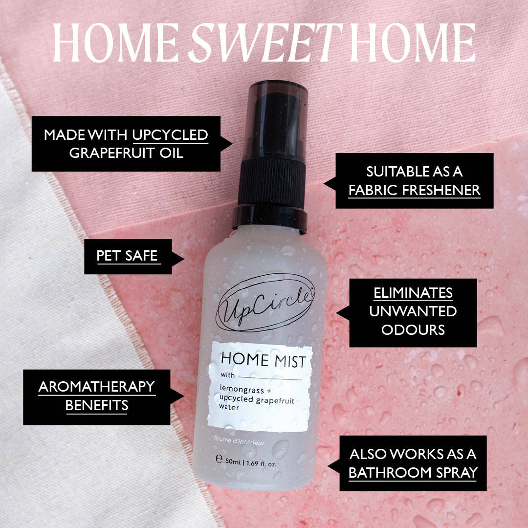 Home Mist with Lemongrass + Grapefruit - M2G