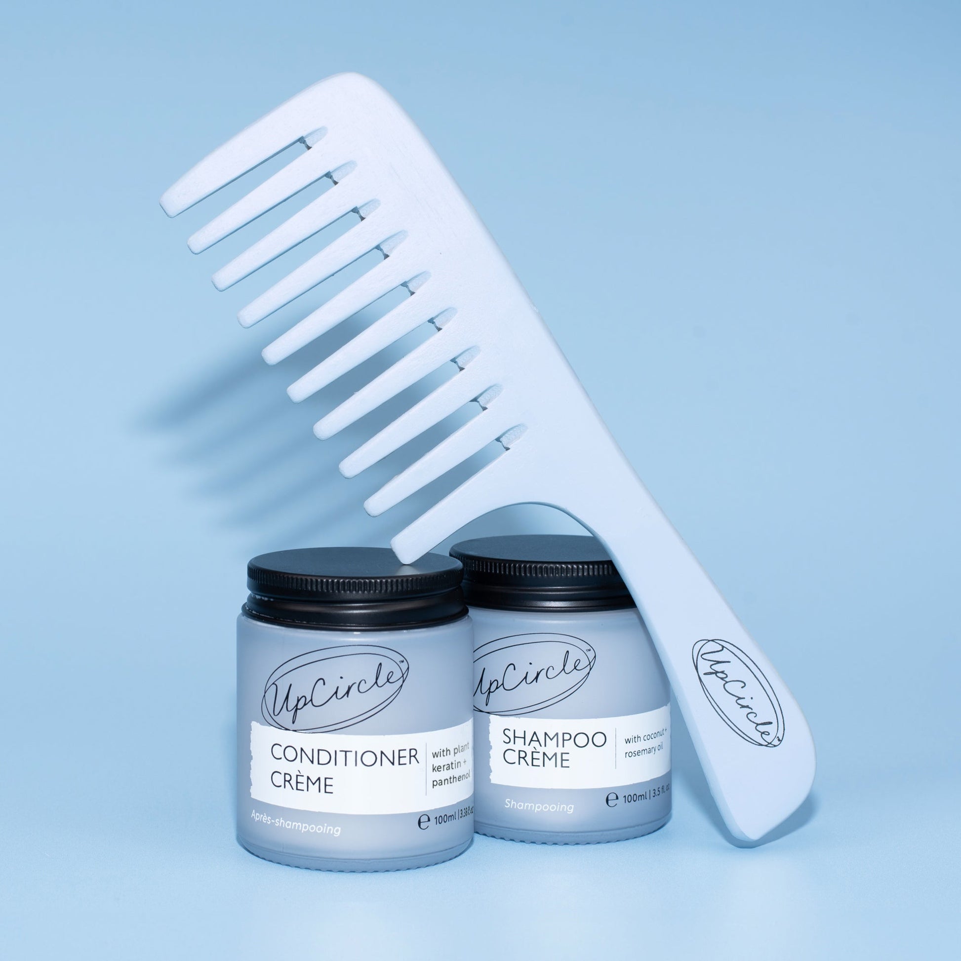 The Haircare Duo + Bamboo Wide Tooth Comb - M2G
