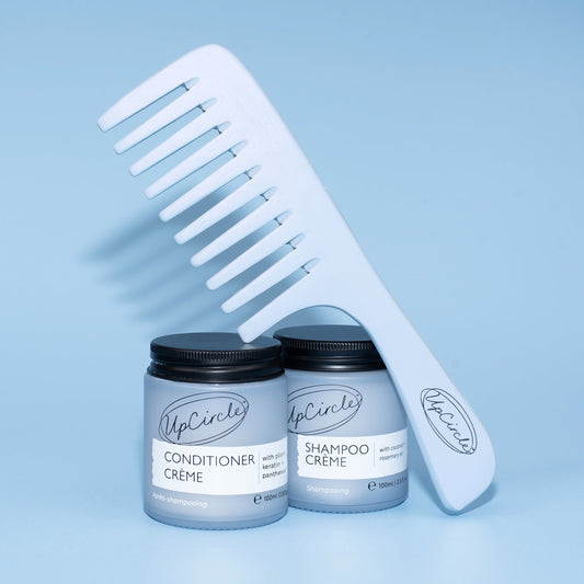 The Haircare Duo + Bamboo Wide Tooth Comb - M2G