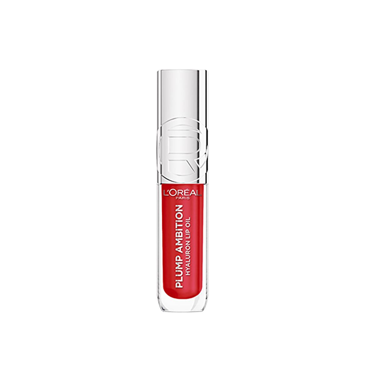 Loreal Paris Plump Ambition Hyaluron Lip Oil - Moisturizing & Plumping Lip Care with Hyaluronic Acid & Vanilla Oil