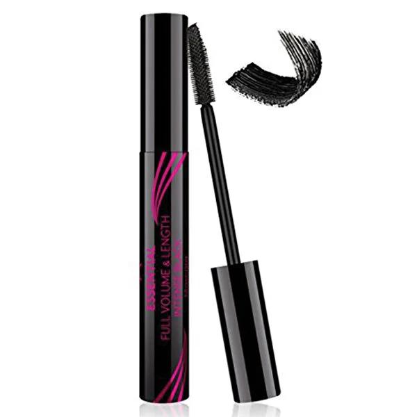 Golden Rose Intense Black Mascara for Full Volume & Length - 9ml, Cosmetics for Dramatic Eye Enhancement