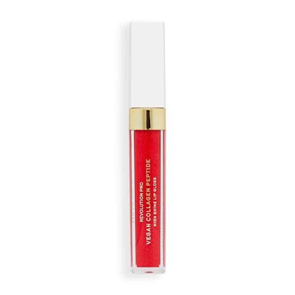 Revolution Pro Vegan Collagen Peptide High Shine Lip Gloss Cherie - Nourishing, Vegan, Cruelty-Free Lip Care