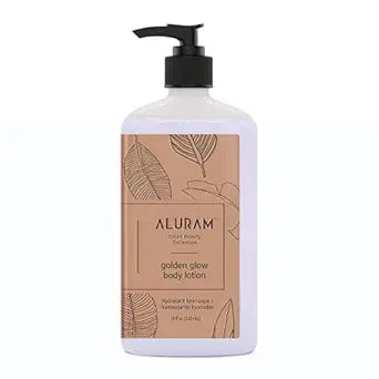 Aluram Golden Glow Body Lotion 18oz - M2G