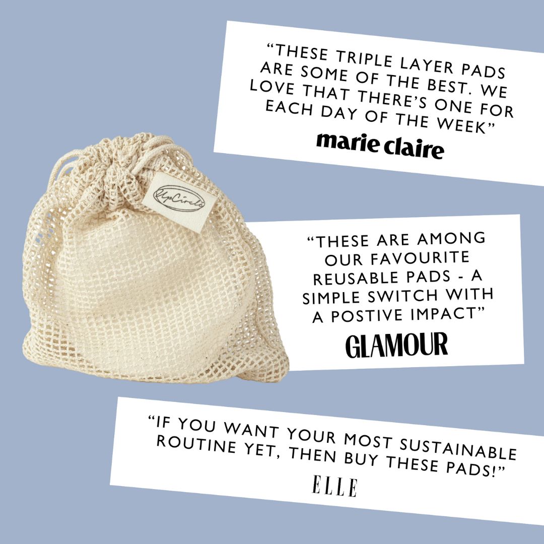 Bamboo + Cotton Makeup Pads - M2G