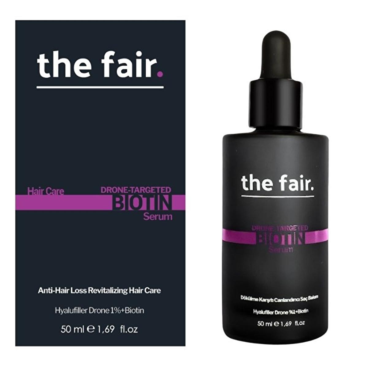 the fair. Drone-Targeted Biotin Hair Serum - Vegan, Nourishing, and Strengthening Hair Care for All Hair Types