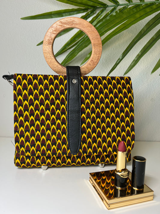 Aliyah African Print Hand Bag - M2G