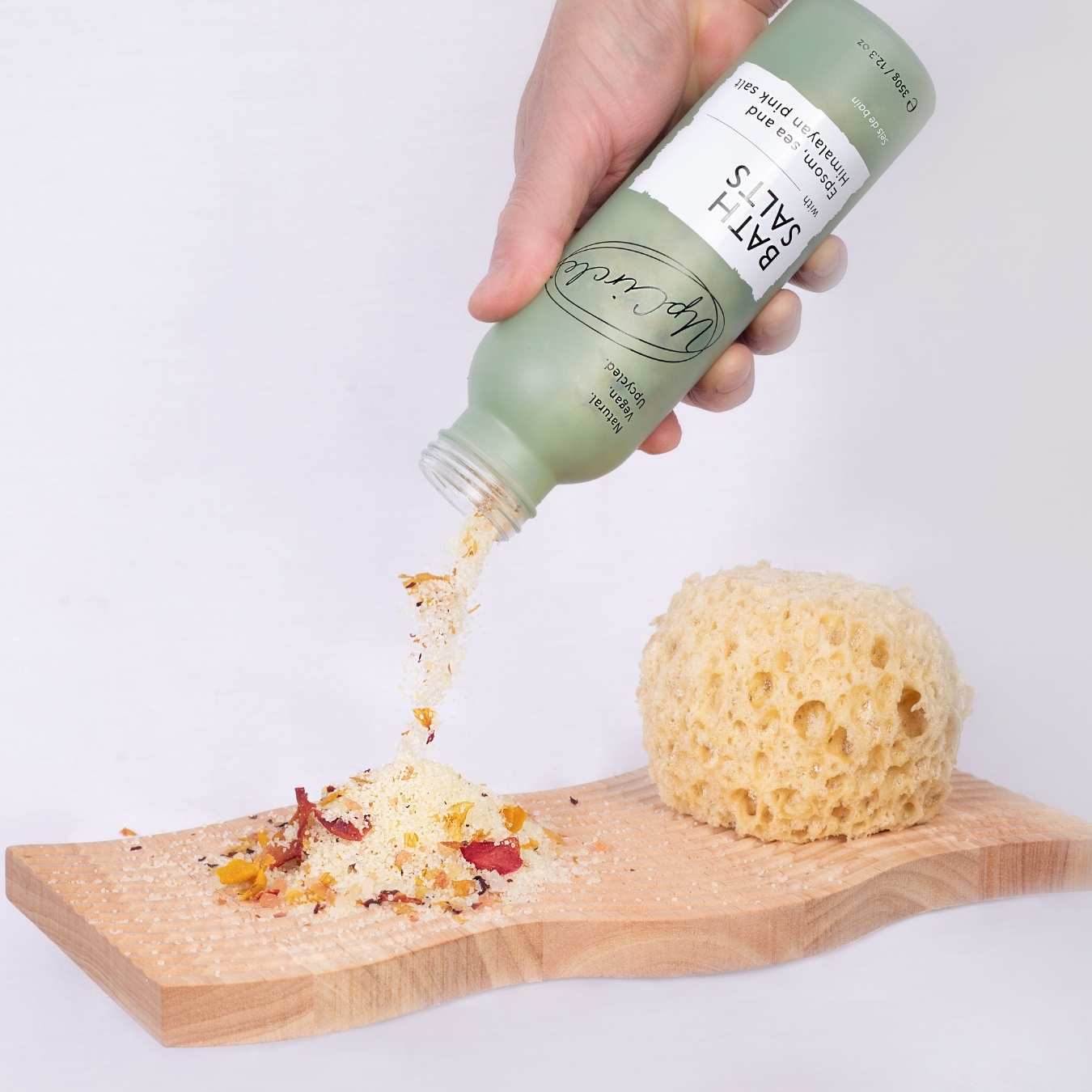 Bath Salts with Epsom, Sea and Himalayan Pink Salt - M2G