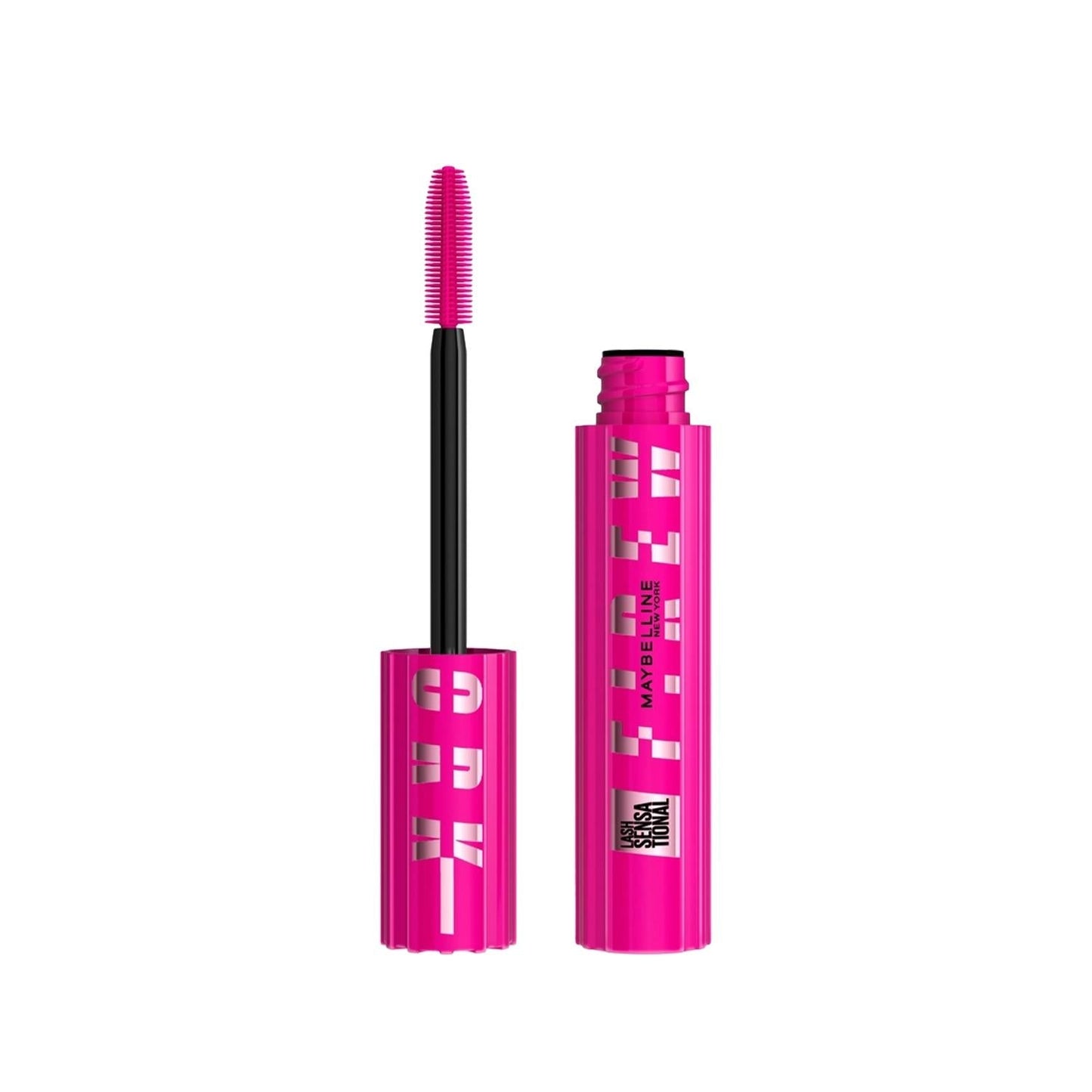 Maybelline New York Lash Sensational Firework Mascara - Volumizing & Lengthening Black Mascara for Dramatic Eye Look