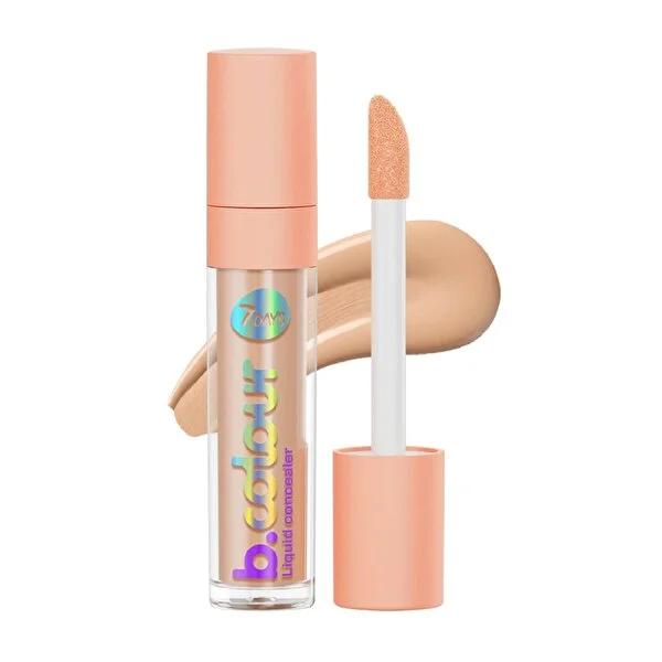 7Days B.Colour Liquid Concealer - Medium Coverage, Vegan, Long-Lasting Makeup for Flawless Finish