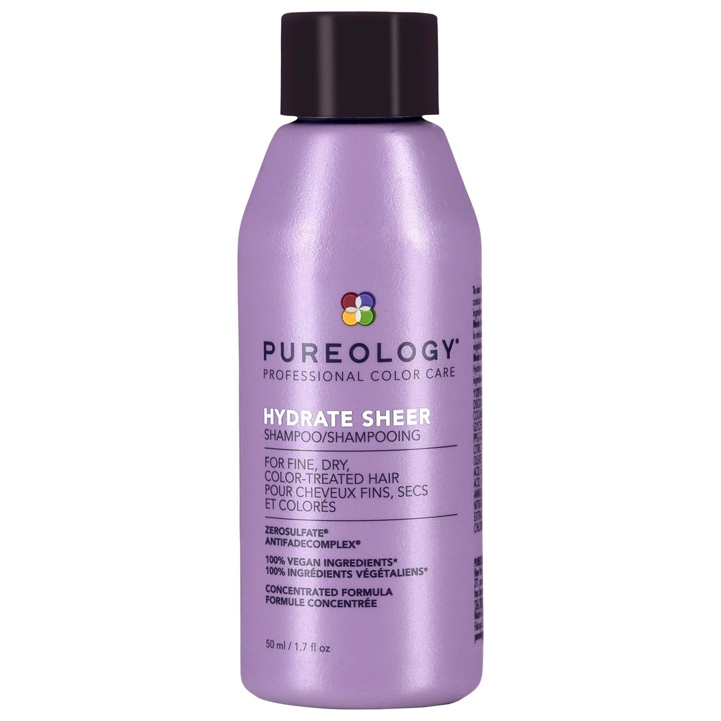 Mini Hydrate Sheer Shampoo for Fine Hair - Sulfate-Free, Silicone-Free, Color-Safe Hydration