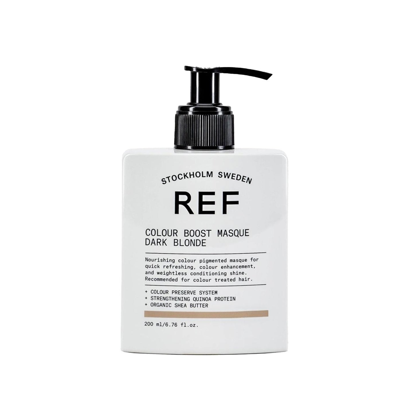 REF Hair Care Mask - Color-Enhancing Mask for Dark Blonde Hair, 6.76 fl oz