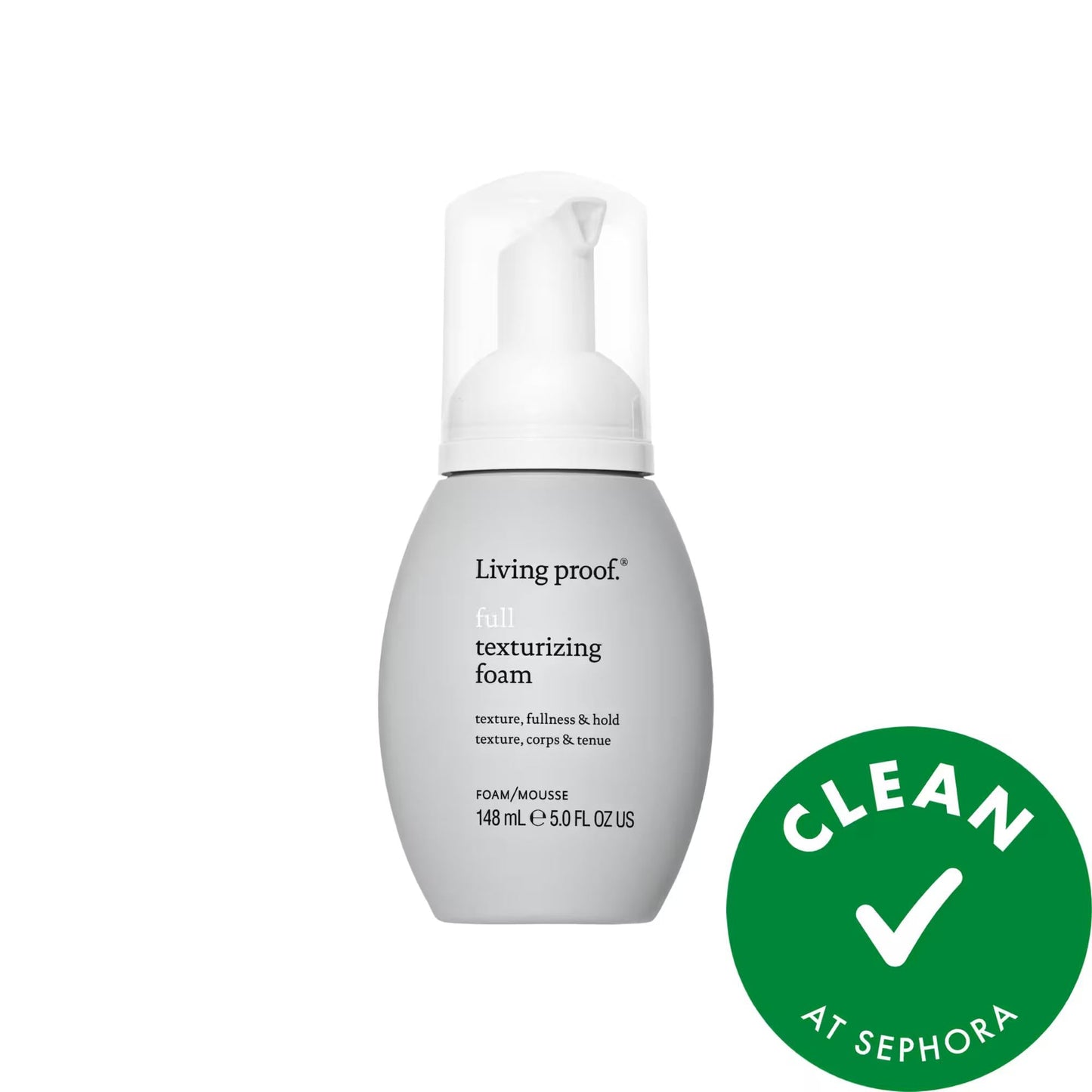 Moroccanoil Full Texturizing Hair Foam - Vegan, Cruelty-Free Hair Styling for Texture & Volume
