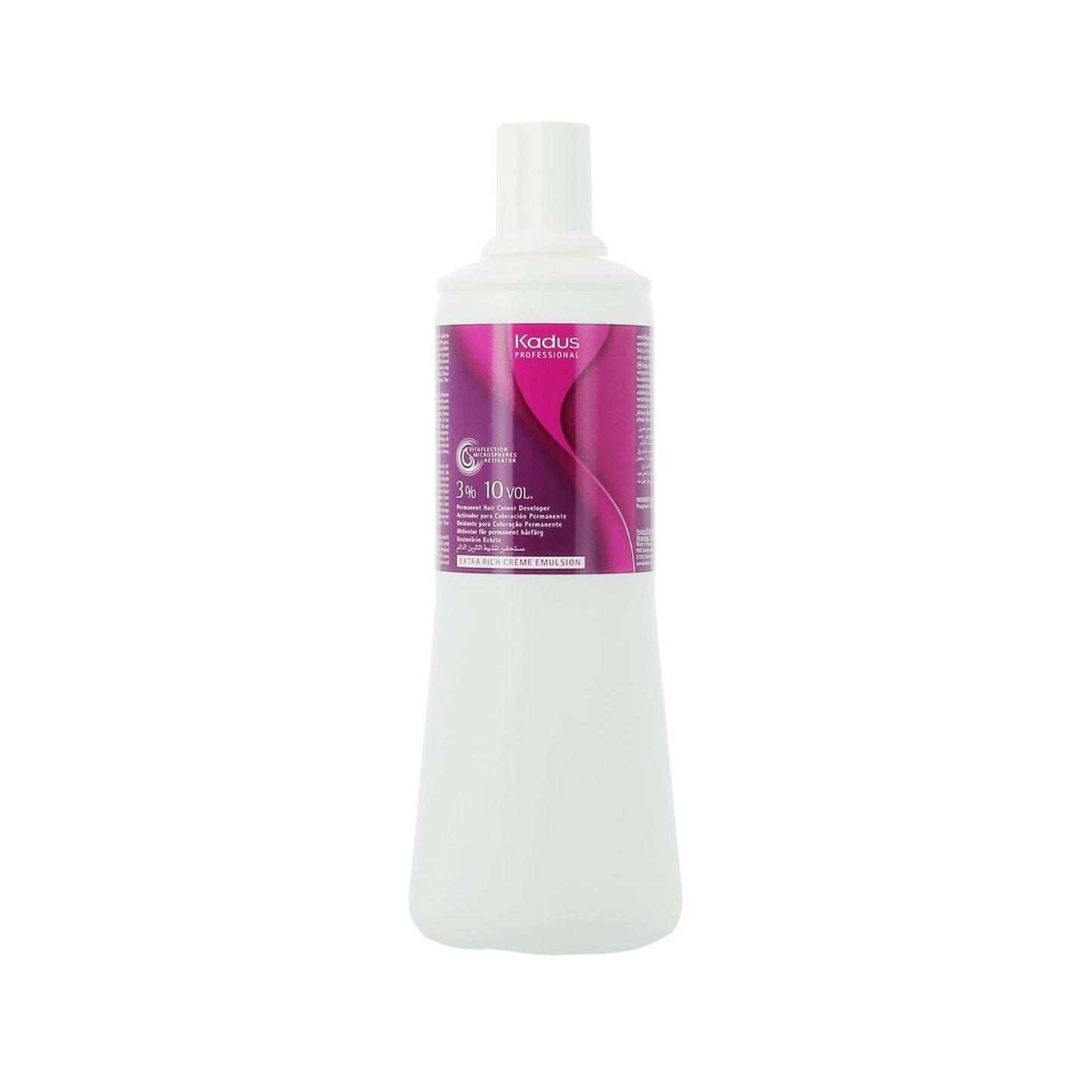 Kadus Professional 10 Volume Cream Developer - 1000ml Hair Coloring Product for Professionals