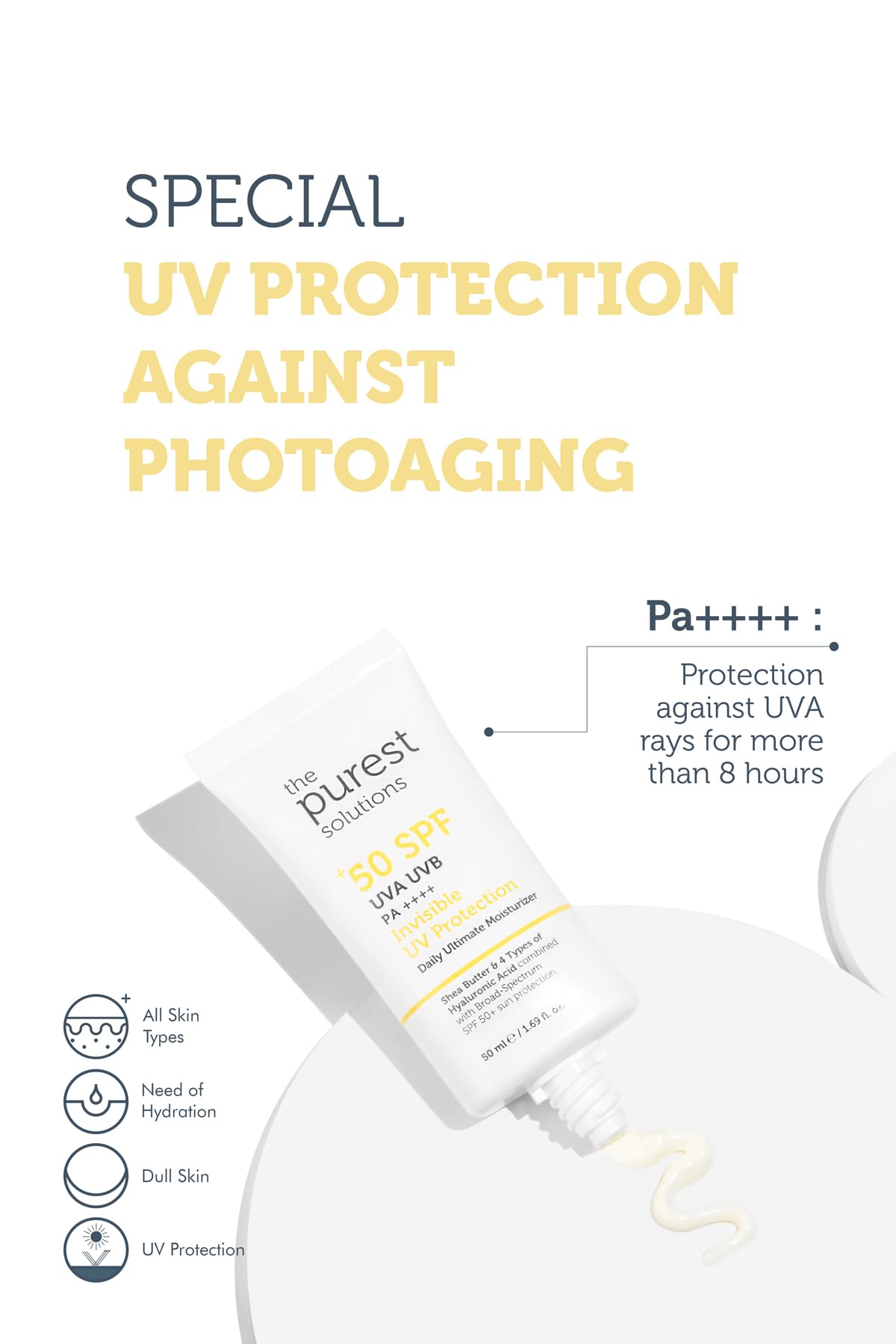 The Purest Solutions Skincare Set - Brightening, Moisturizing, SPF50+ UV Protection