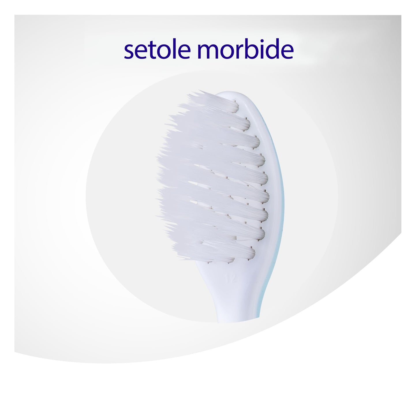 Meridol Extra Soft Manual Toothbrush for Sensitive Teeth and Gums - Gentle Oral Care Toothbrush