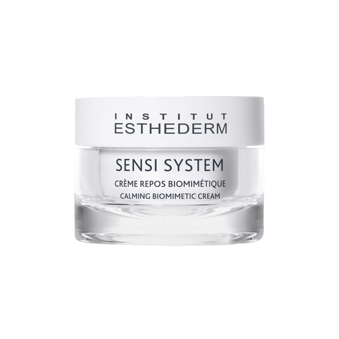 Esthederm Sensi System Calming Biomimetic Cream 50ml - Soothing Sensitive Skin with Fragrance-Free Skincare